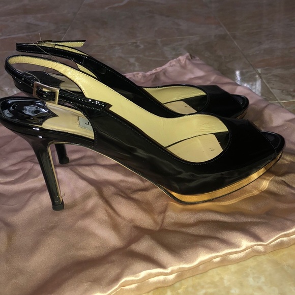 Jimmy Choo Black Stiletto Heels - Picture 7 of 7